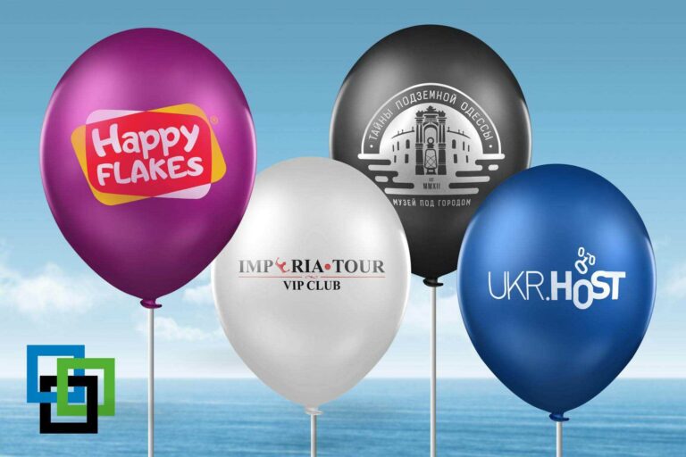Воздушные шары с логотипом в Одессе